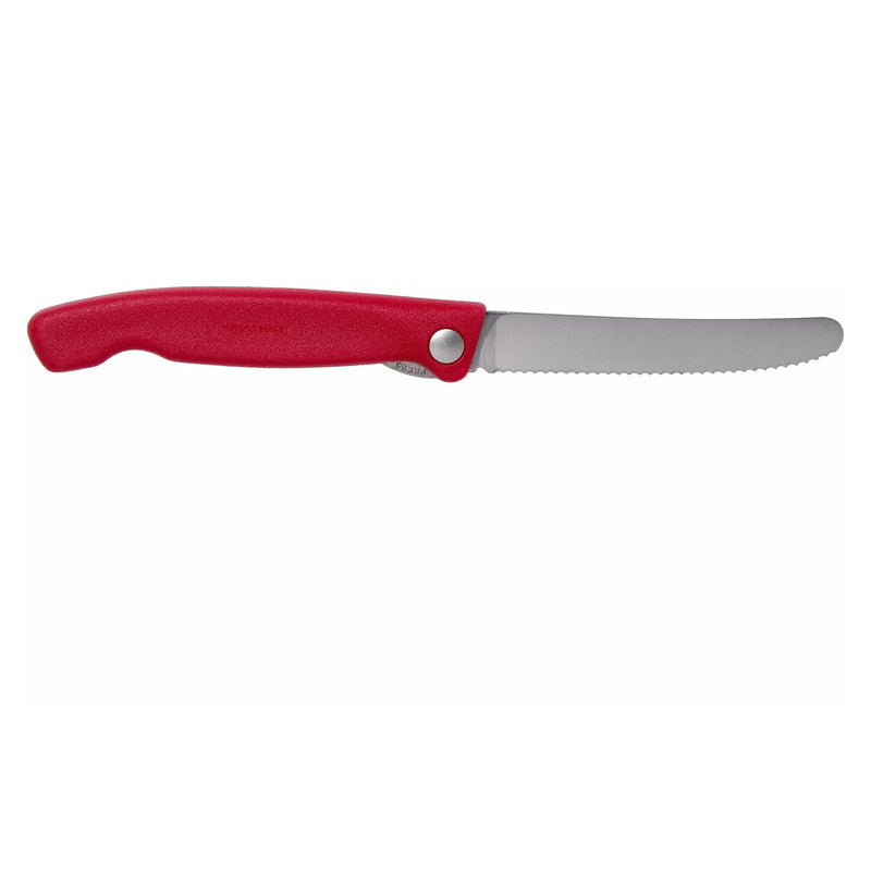 Victorinox Swiss Classic Folding Paring Knife Stainless Steel Blade Red