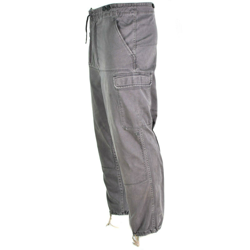 Original Danish army pants M 71 grey military issue Denmark combat trousers