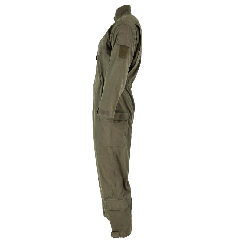 Original Austrian army coverall olive green ripstop jumpsuit military surplus