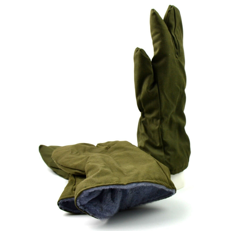 Original Czech army winter mittens gloves. Czech military Trigger mittens