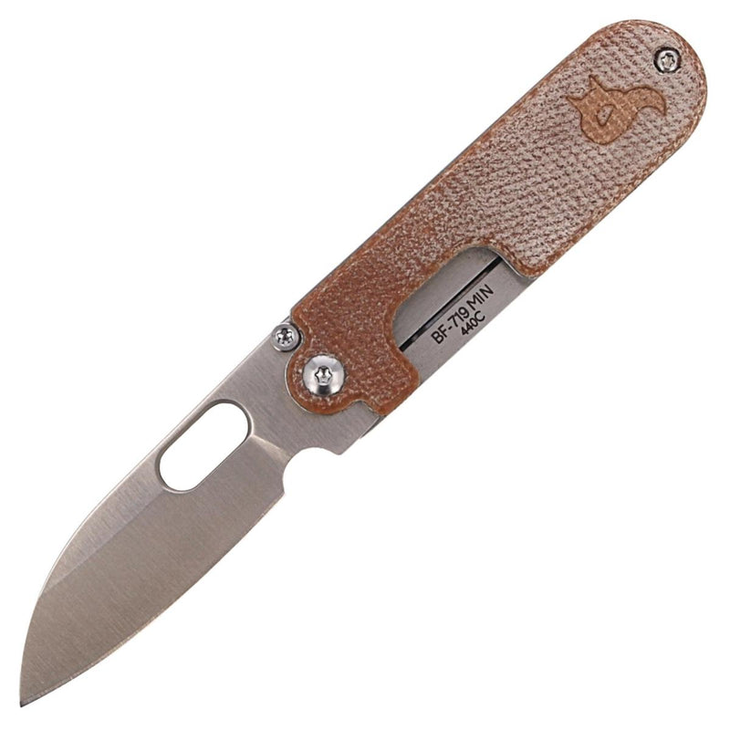 Fox Knives BEAN GEN2 folding pocket knife Micarta handle stainless steel 440C