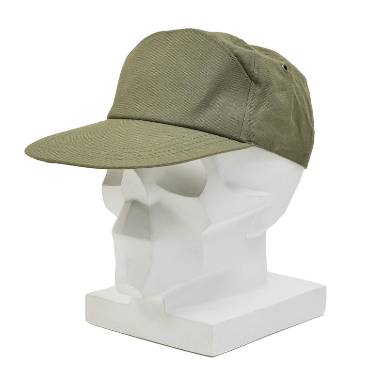 Original Italian Military Pilot Cap Classic Design Tactical Use Durable Olive