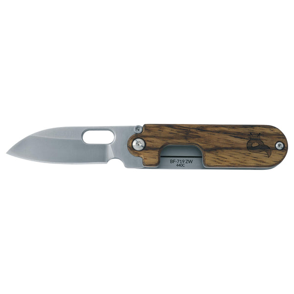 Fox Knives BEAN GEN 2 BF-719 ZW Folding Pocket Knife Stainless Steel AISI 440C