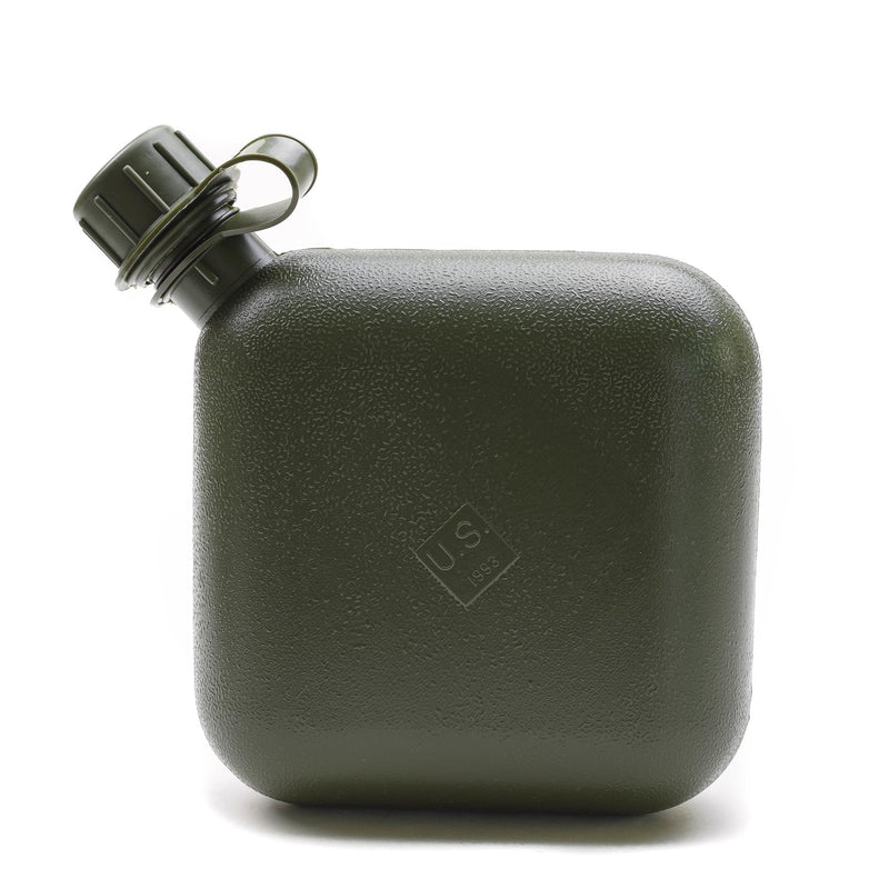 U.S. Military style Flask canteen 2 liters alice woodland pattern shoulder strap