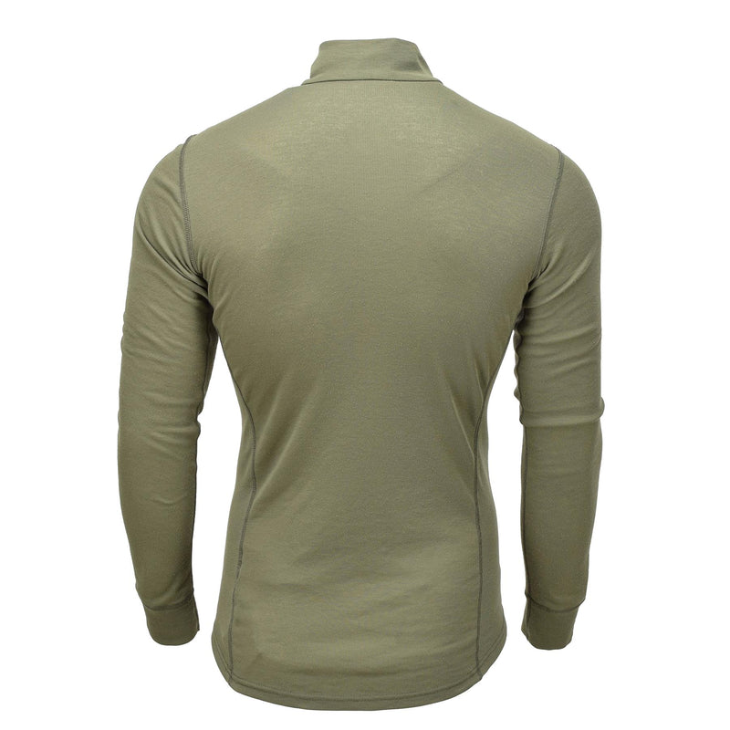 Genuine Dutch Military underwear thermal shirts base layer long sleeve high neck