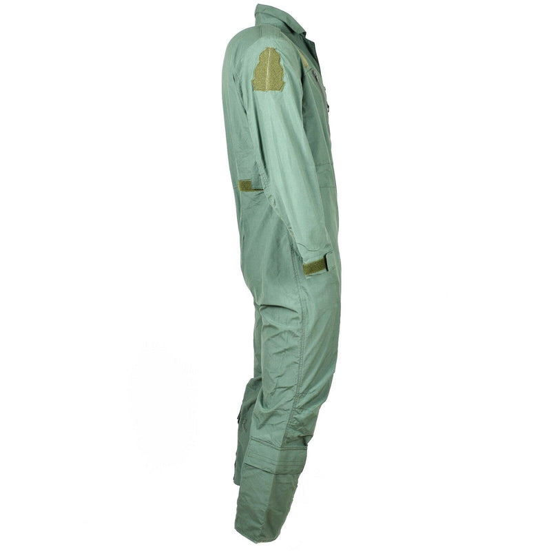 Original British military coverall green MK16 Nomex flame-resistant jumpsuit