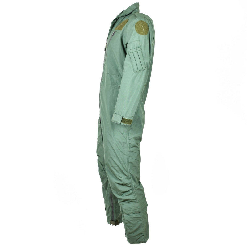 Original British military coverall green MK16 Nomex flame-resistant jumpsuit