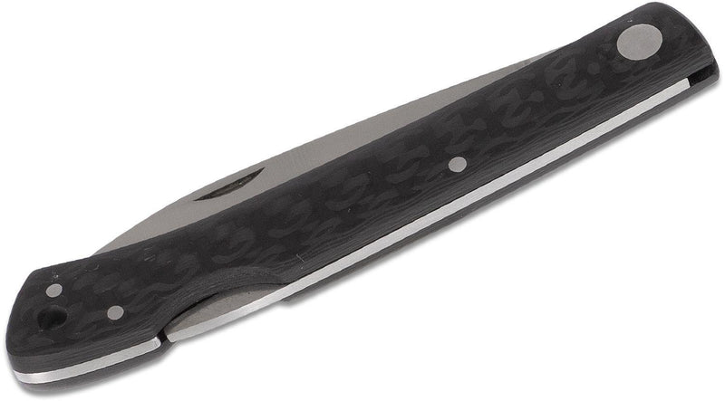 Fox Knives Brand Italy folding knife stainless steel 440C Carbon fiber handle