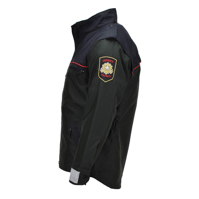 Genuine Austria District Patrol Jacket Reflective Details Durable Navy