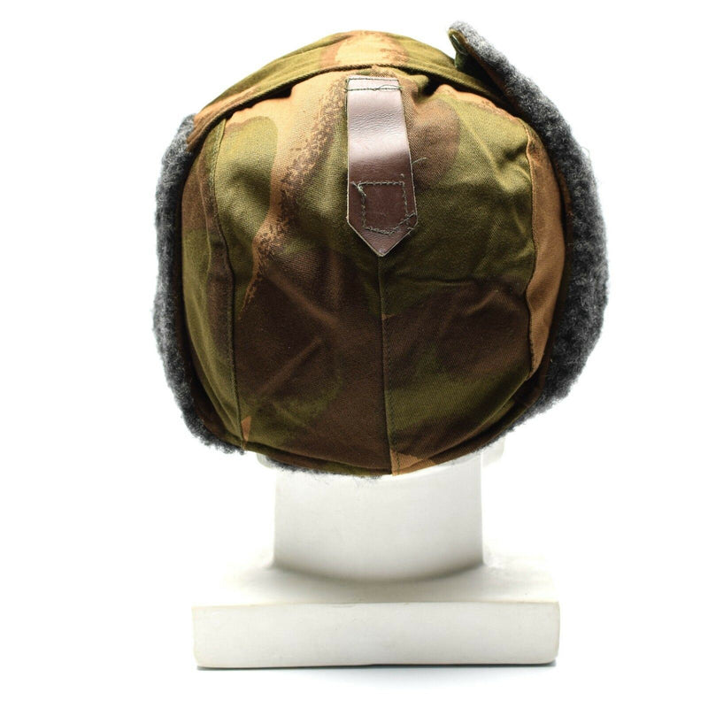 Original Hungarian army winter hat  military ushanka cap parachute