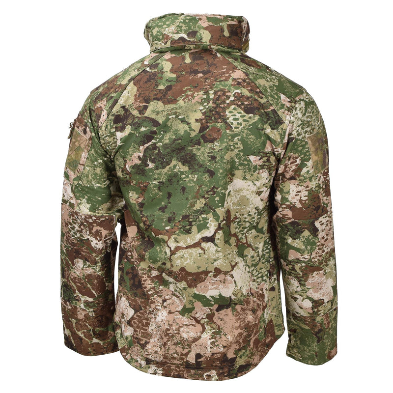 MIL-TEC army softshell tactical jacket fleece waterproof hooded 3-layer laminate