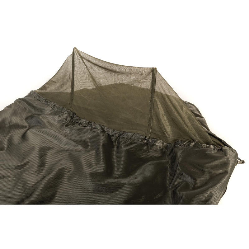 Snugpak Sleeping Bag 220cm Integrated Mosquito Net Compression Bag Olive