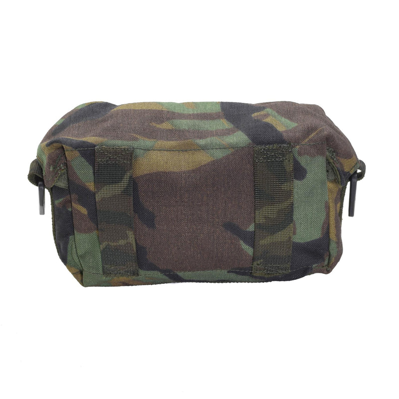 Original U.S. Military shoulder bag pouch woodland camouflage buckle closure NEW