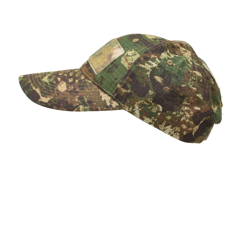 MIL-TEC military style Base Cap camouflage lightweight adjustable patch plates