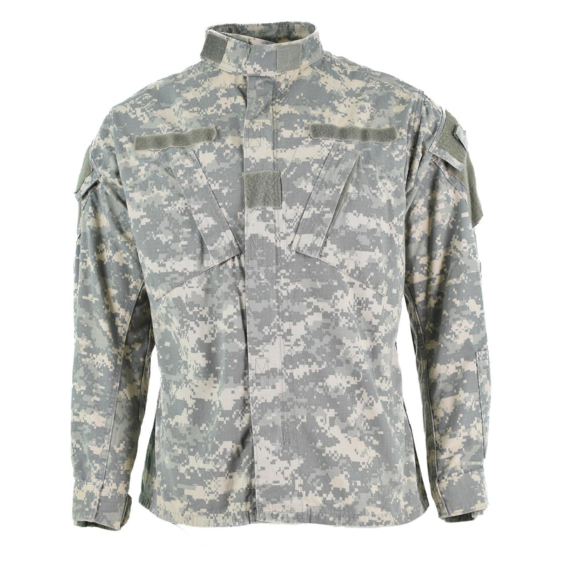 Genuine U.S. army troops field jacket BDU digital ACU camo shirts military issue