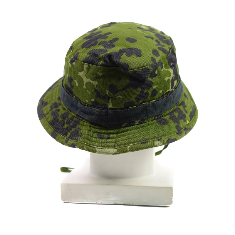 Genuine Danish Army Boonie hat Military M84 Flecktarn Camo jungle summer cap