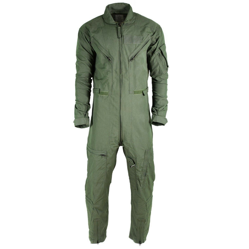 Genuine U.S. army Coverall USAF CWU-27/P Flight Suit Green nomex fire resist