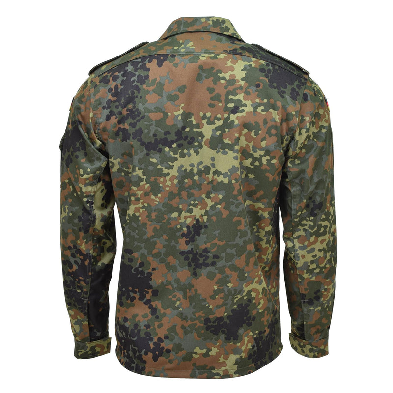 Leo Kohler tactical military shirts flecktarn camouflage light  combat BW jacket