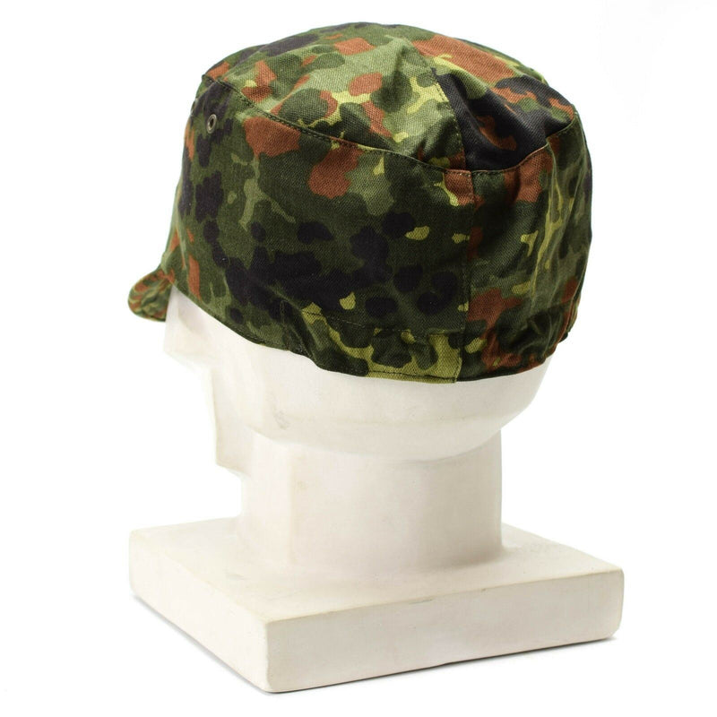 Genuine Original German army air force cap flecktarn camo peak hat military NEW