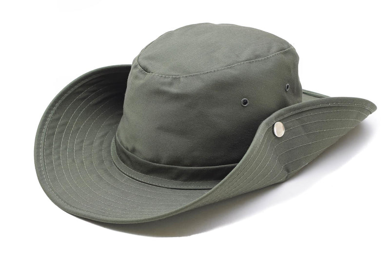 MFH Brand Military style bush hat olive summer jungle panama bucket cap NEW