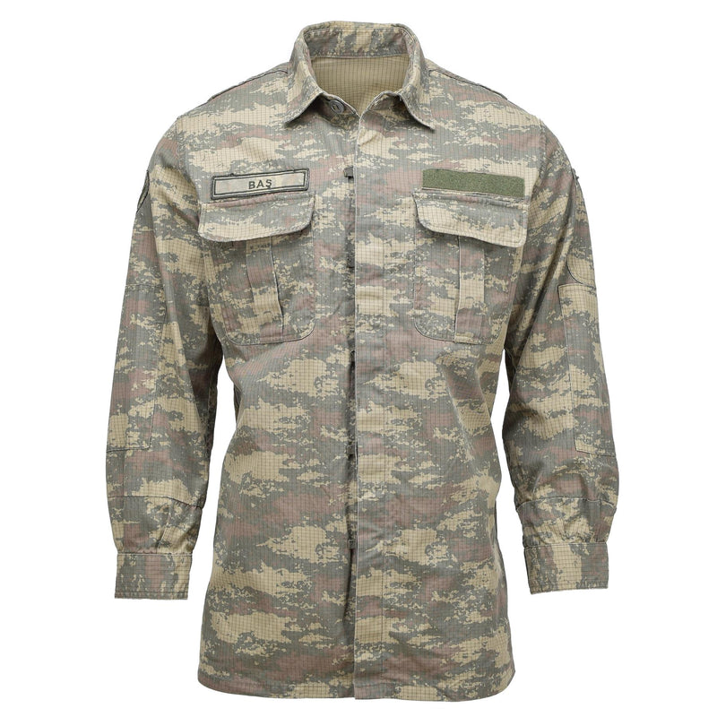 Original Turkish military shirts ripstop lightweight tactical arid desert camo