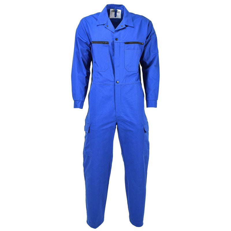 Genuine Dutch Army Coverall Jumpsuit Blue Boilersuit Protective Work Gear NEW