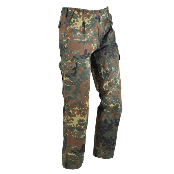 German Military style field cargo pants flecktarn camo combat army ACU trousers