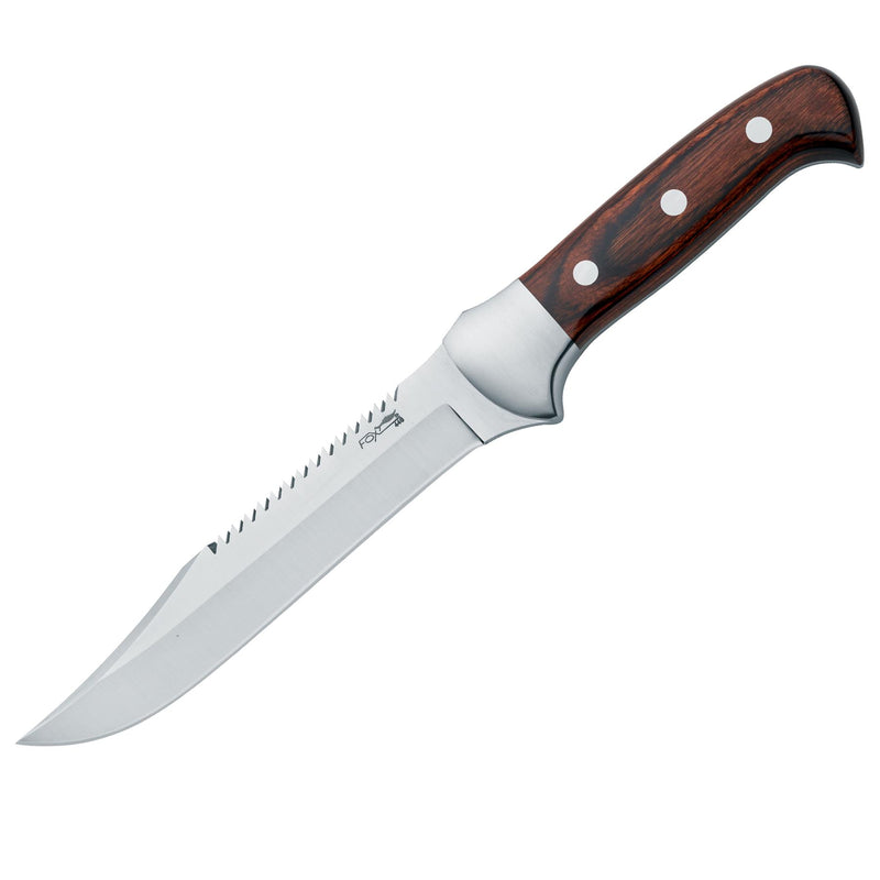 Fox Knives Brand Italy Forest fixed blade knife 440C stainless steel pakkawood