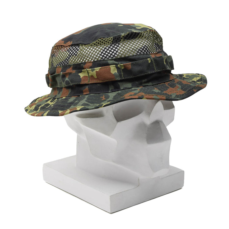 MFH military tactical boonie hat Mesh summer field molle-loops camouflage