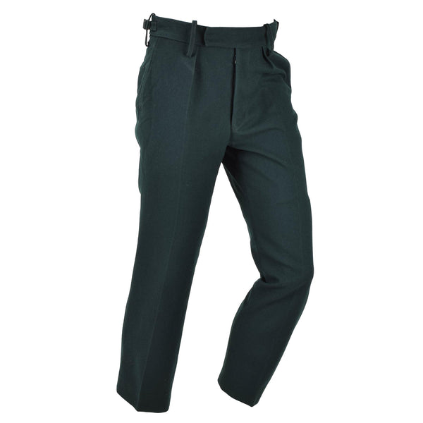 Original Irish military royal rangers green wool pants dress formal trousers