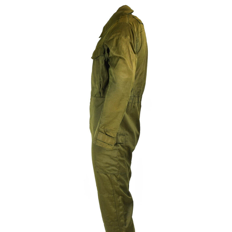 Genuine Belgian army tanker coveralls suit overall Jumpsuit Olive OD