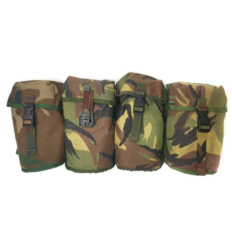 Genuine Dutch Army Canteen w pouch & stainless steel cup DPM camouflage MOLLE