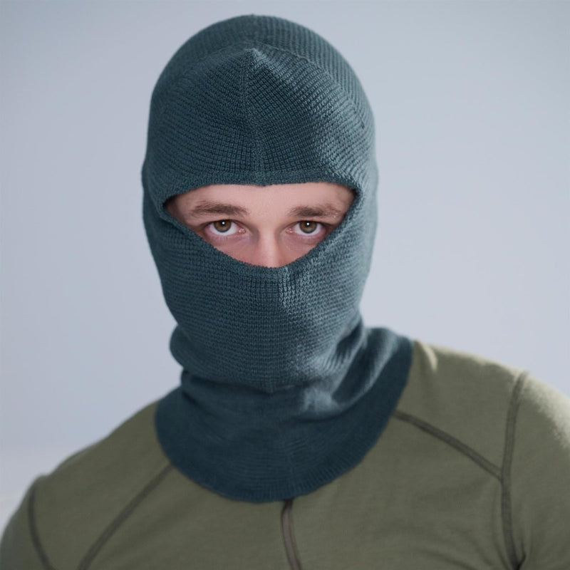 Genuine Swiss Army Balaclava Grey Switzerland Military Issue Face Mask New