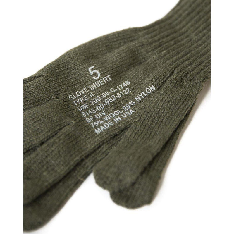 Genuine US army military glove insert Liners wool warmers Military Surplus NEW