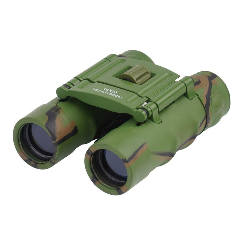 MIL-TEC Gen II Collapsible Binocular 10x25 Diopter Fine Tuning Pouch Camo