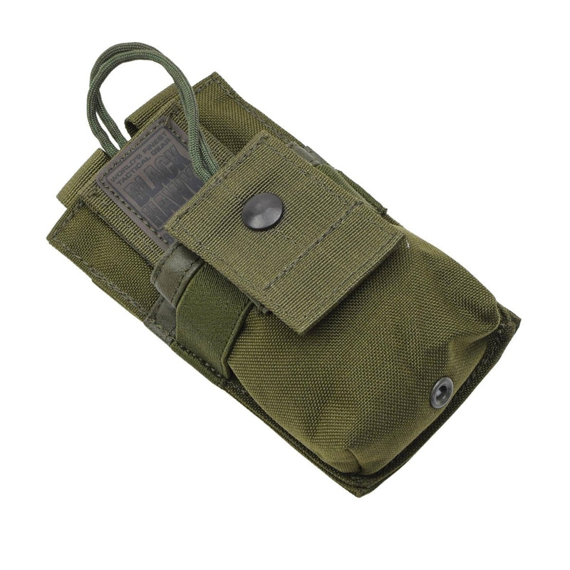 Original British Military GPS radio pouch molle bag nylon bag holster Olive