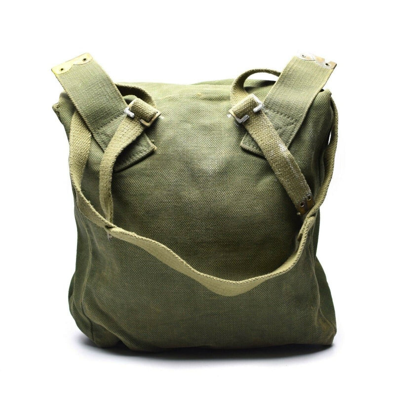 Original British Military M37 Haversack Canvas Bag Large Side Bag Olive