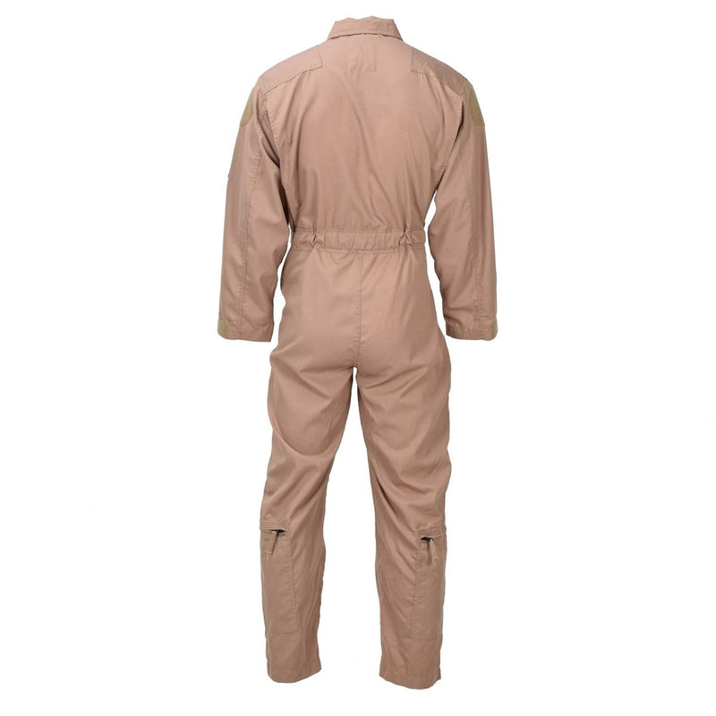 Original Dutch military coverall khaki flight pilot jumpsuit meta-aramid NEW