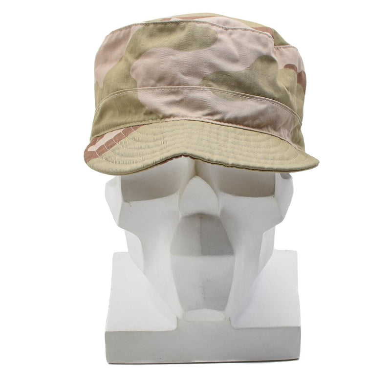 Original Dutch Military Fatigue Cap Outdoor Tactical Hat Desert Camouflage