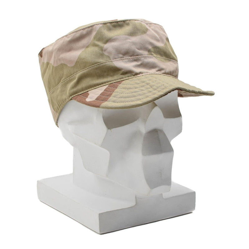 Original Dutch Military Fatigue Cap Outdoor Tactical Hat Desert Camouflage