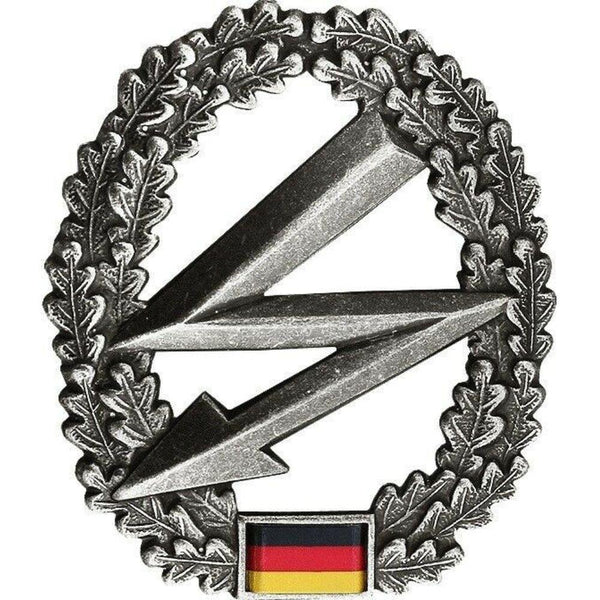 Original German army Beret cap Insignia Badge cockade Signal corps Communication