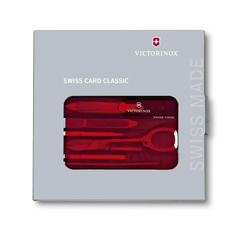 Victorinox SwissCard Classic Multi Tool 10 Functions Compact and Practical