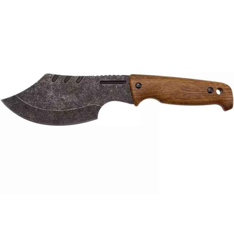 axe style fixed blade knife