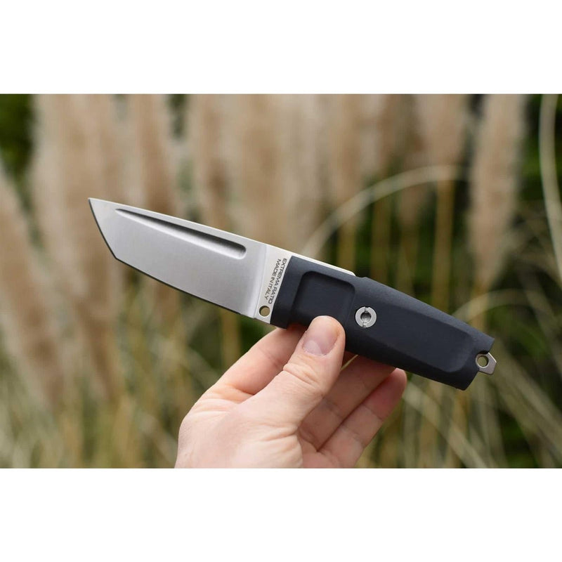 T4000 C tactical combat field tanto shape knife fixed blade satin coated forprene handle Italian knives Extrema Ratio