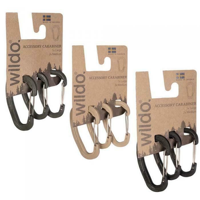 Genuine Wildo Accessory Carabiner Set OD 3pcs Lightweight sturdy clips