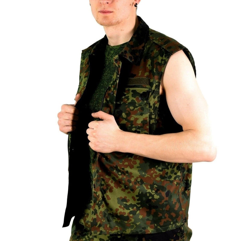 GERMAN VEST flecktarn camo tactical combat BW Army issue