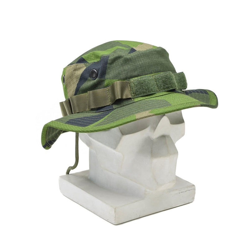 TACGEAR Brand Swedish Military style Boonie hat Splinter camouflage strong durable ripstop wide brim